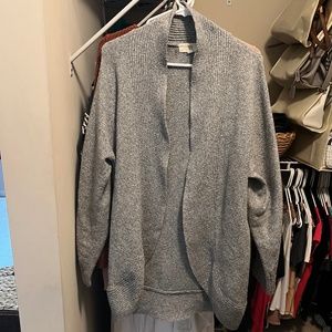 Rumi Curved Hem Cardigan